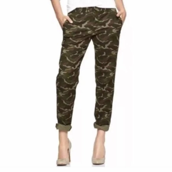 GAP Broken-In Straight Khakis, Camo, 6 - Picture 1 of 5